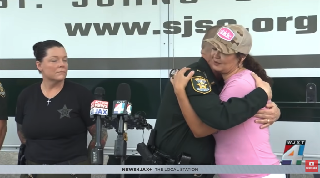 Florida mom finds out son is safe
